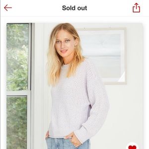 NWT light gray sweater